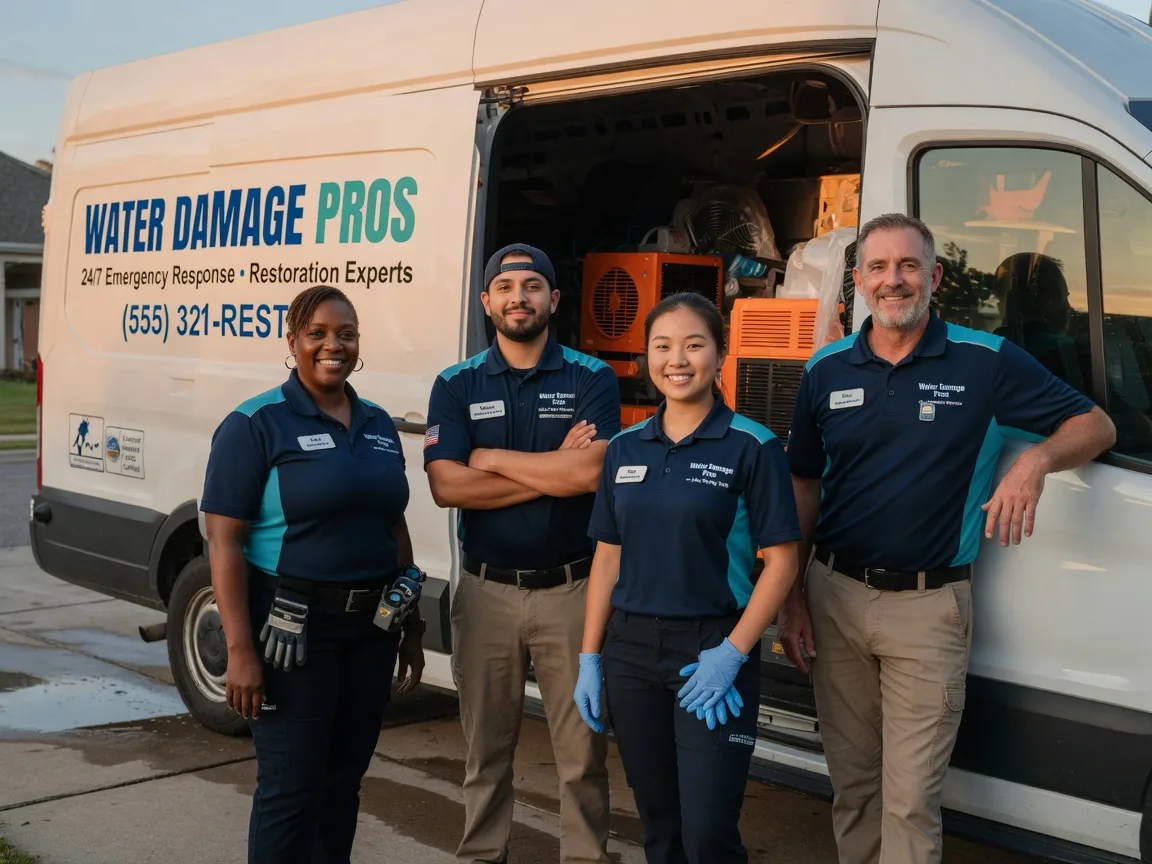 Water Damage Restoration company in Quinton, OK