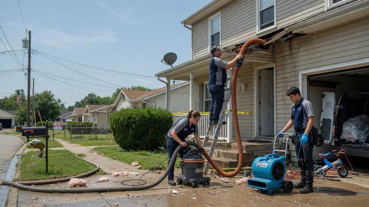 Water Damage Restoration in Quinton, OK near me